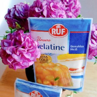 Gelatin  ruff làm thạch cho bé