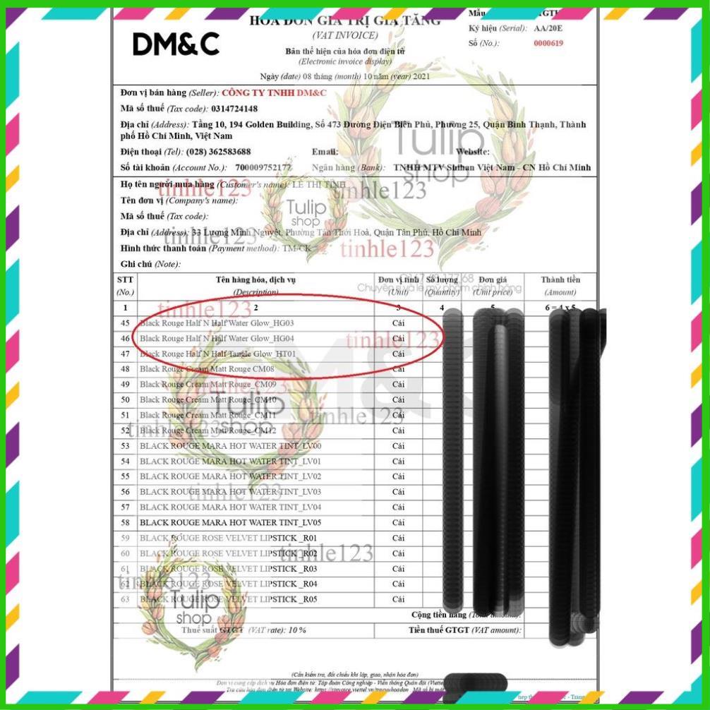 Son Black Rouge - Son Kem Lì Black Rouge A12/A6/A26/A31/A32/a37/HV04/HV05/HG04