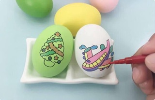 [Quà tặng mới] Combo 5 Set trứng tô màu