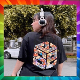 [ẢNH THẬT + FREESHIP] Áo Thun Unisex Tay Lỡ SWE MARIO GAME (ĐEN)