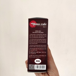 Cà phê pha phin cafe phin Mimo coffee 406 200g blend arabica robusta 46