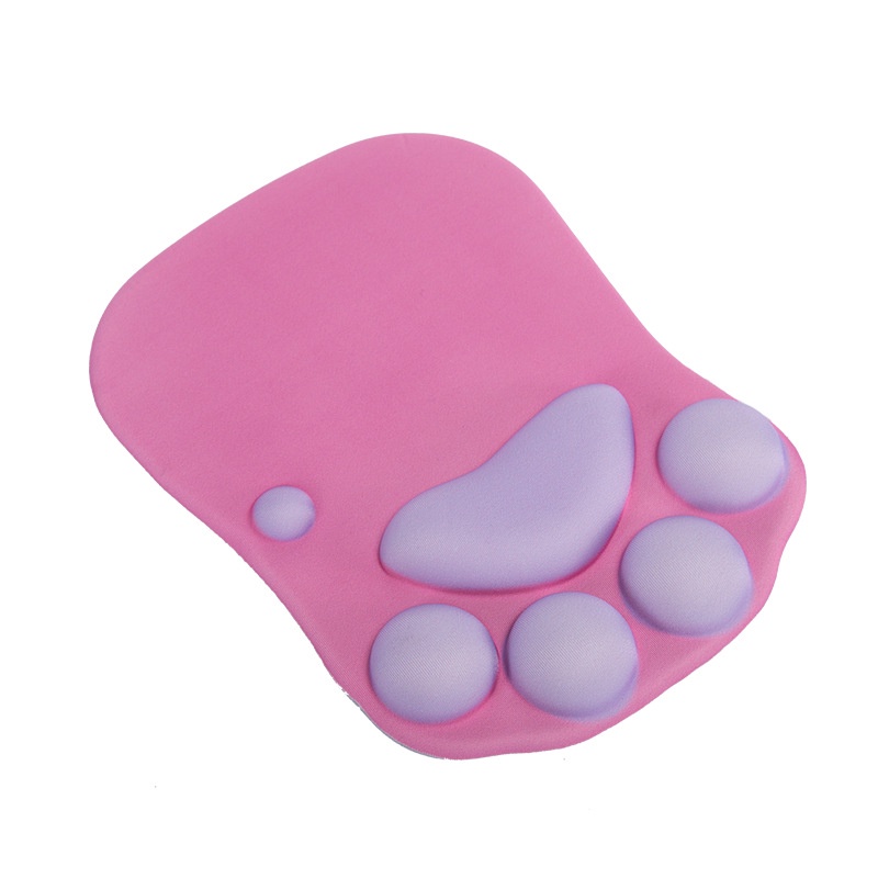 Miếng lót chuột cỡ lớn GADO có đệm đỡ tay silicone pad chuột hình chân mèo cute