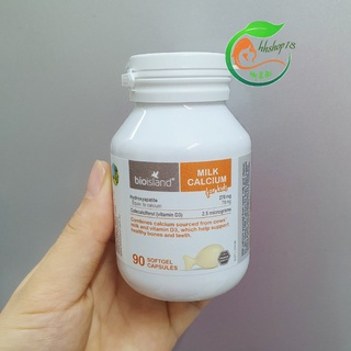 Canxi milk Bioisland 90 viên cho bé