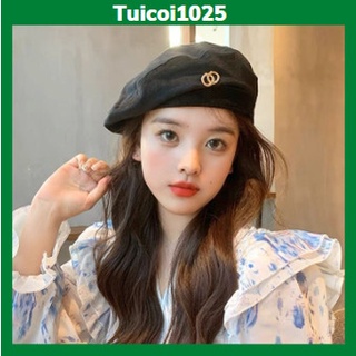 Mũ  nồi mũ nồi nữ nón nồi beret chất liệu vải nhung