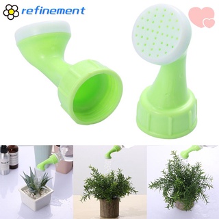 REFINEMENT 2PCS/Lot Household Watering Head Outdoor Watering Attachment Sprinklers Nozzle Creative Potted Plant Plastic Garden Equipment Spray