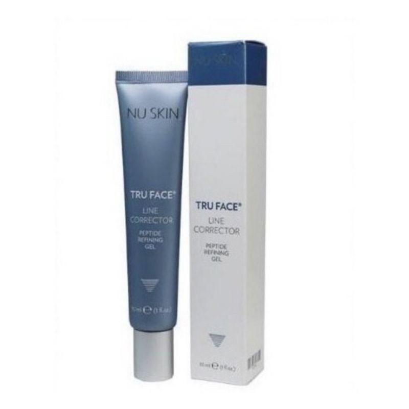 Kem xóa mờ nếp nhăn vùng Mắt Tru face line của Nuskin( tem tiếng Anh)