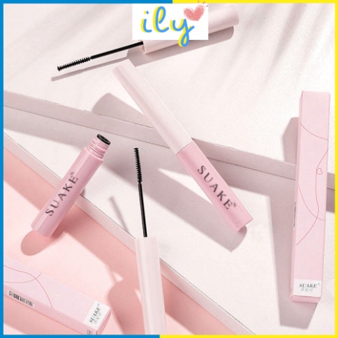 Mascara SUAKE chống mồ hôi không dễ nhòe chuốt mi cong vút và dày tự nhiên ILY