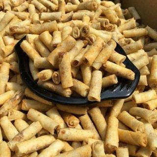 Chả giò mini tôm giòn rụm ăn liền