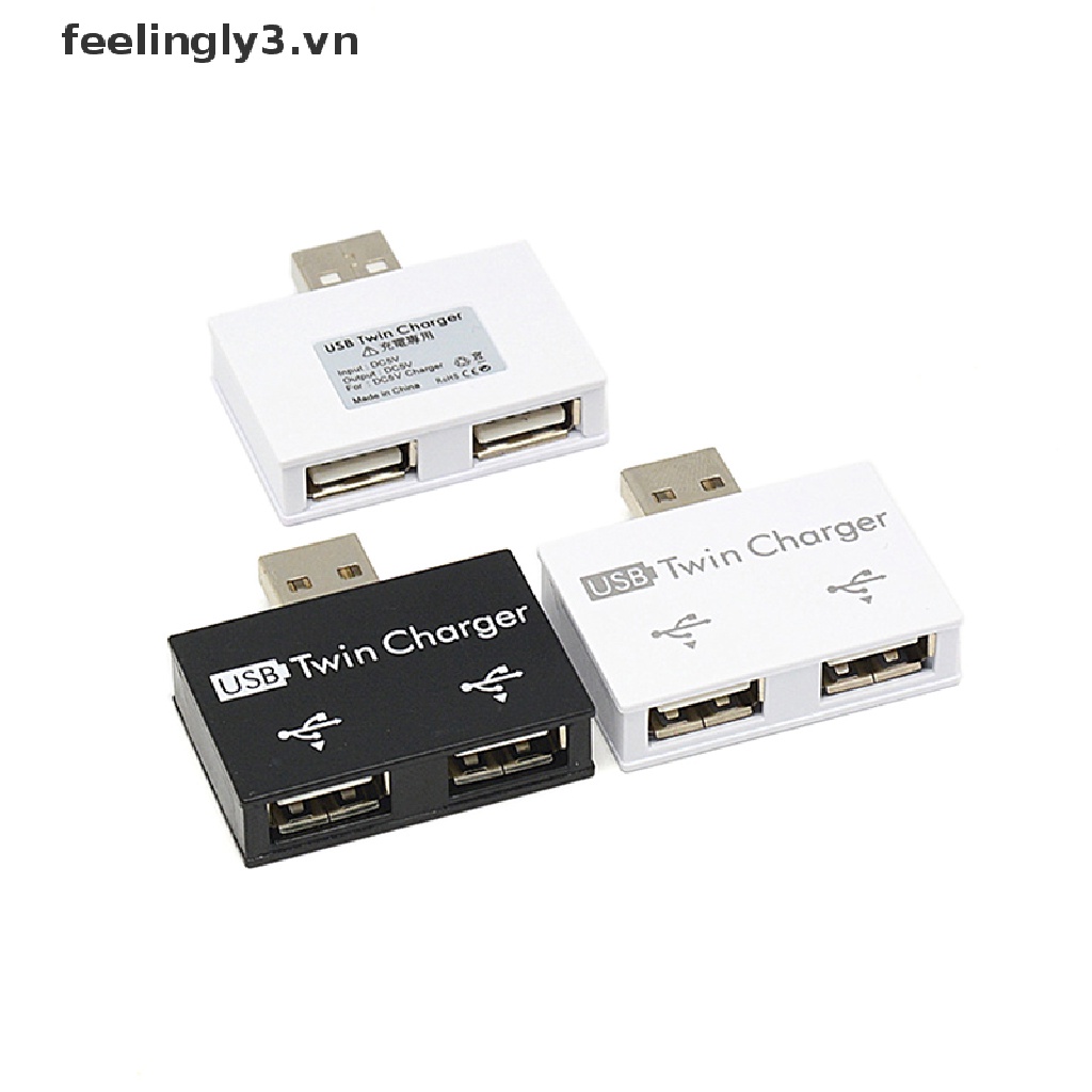 Bộ Chia 2 Cổng USB 2.0 Đầu Cắm Sang Hai Cổng USB Chuyên Dụng
