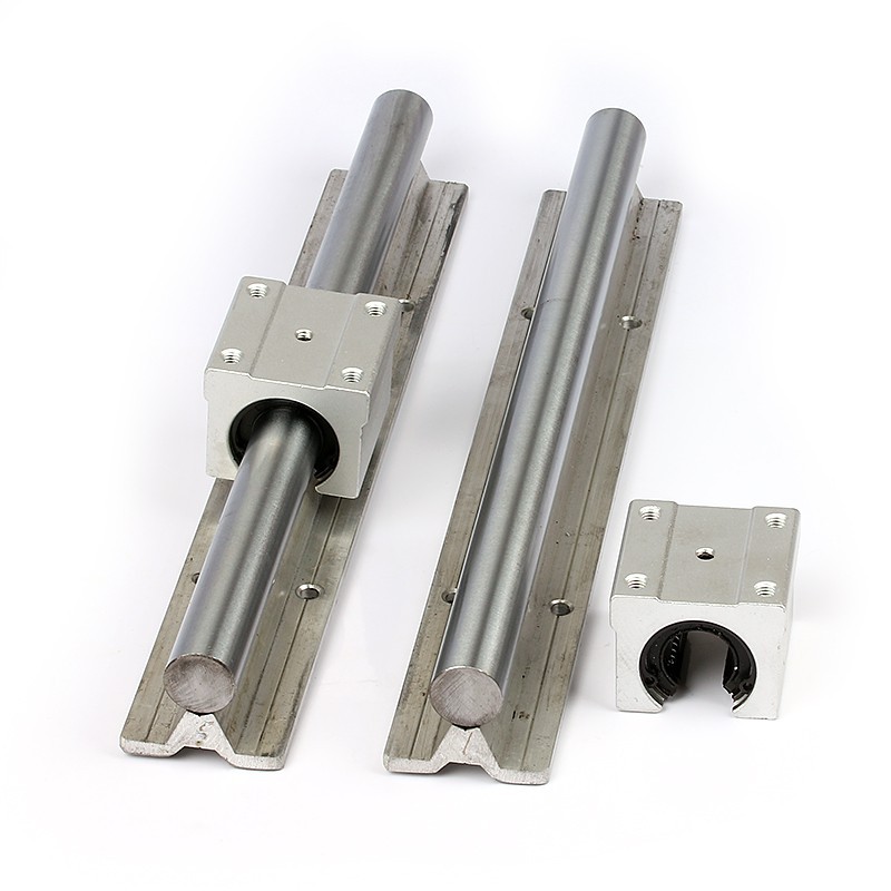 ray trượt tròn SBR20 có đế phi 20