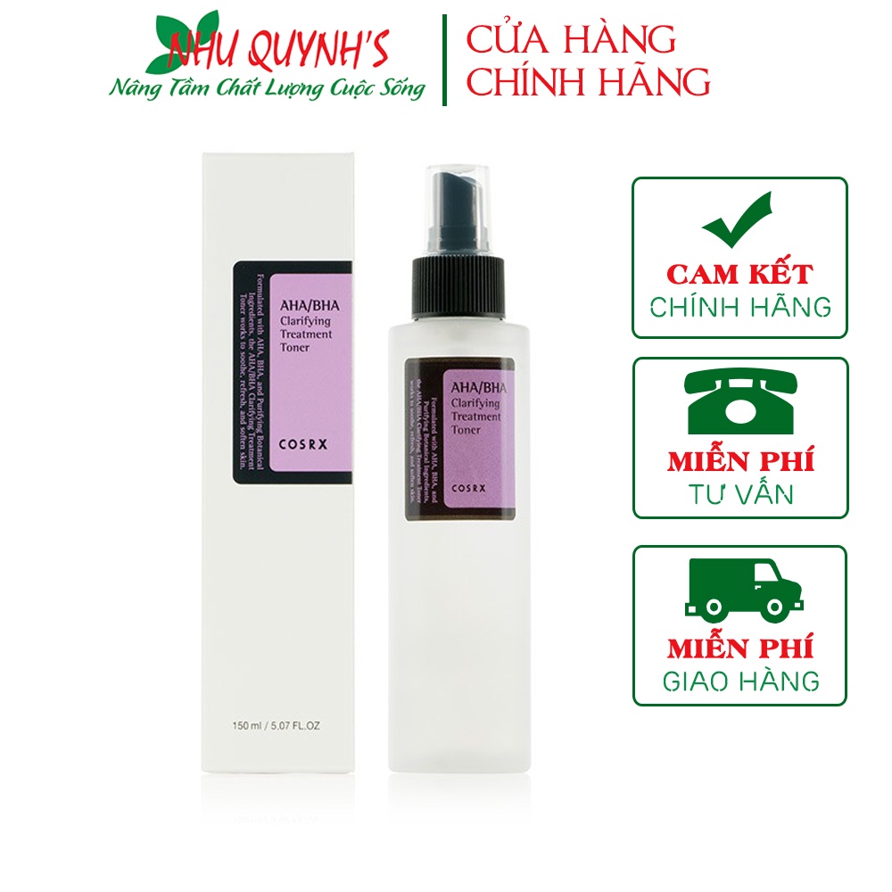 Nước hoa hồng COSRX AHA/BHA Clarifying Treatment Toner