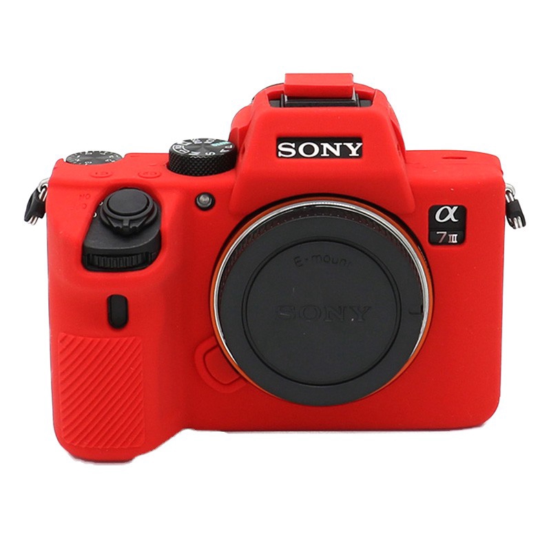 Silicone Camera Case Bag Cover for Sony A7III A7RM3 A7R3 A7RIII A7M3 A7Markiii