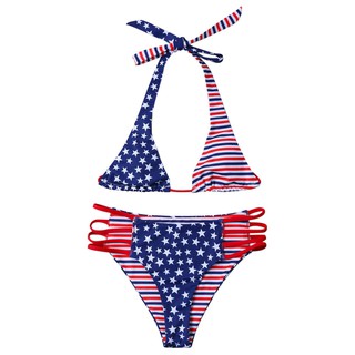 Bikini hoạ tiết cờ Mỹ cho phái nữ