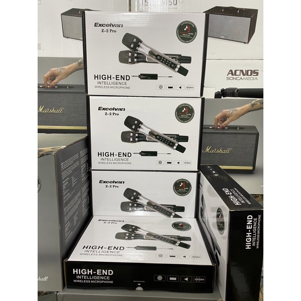 Micro Karaoke Không Dây Excelvan Z2 Pro