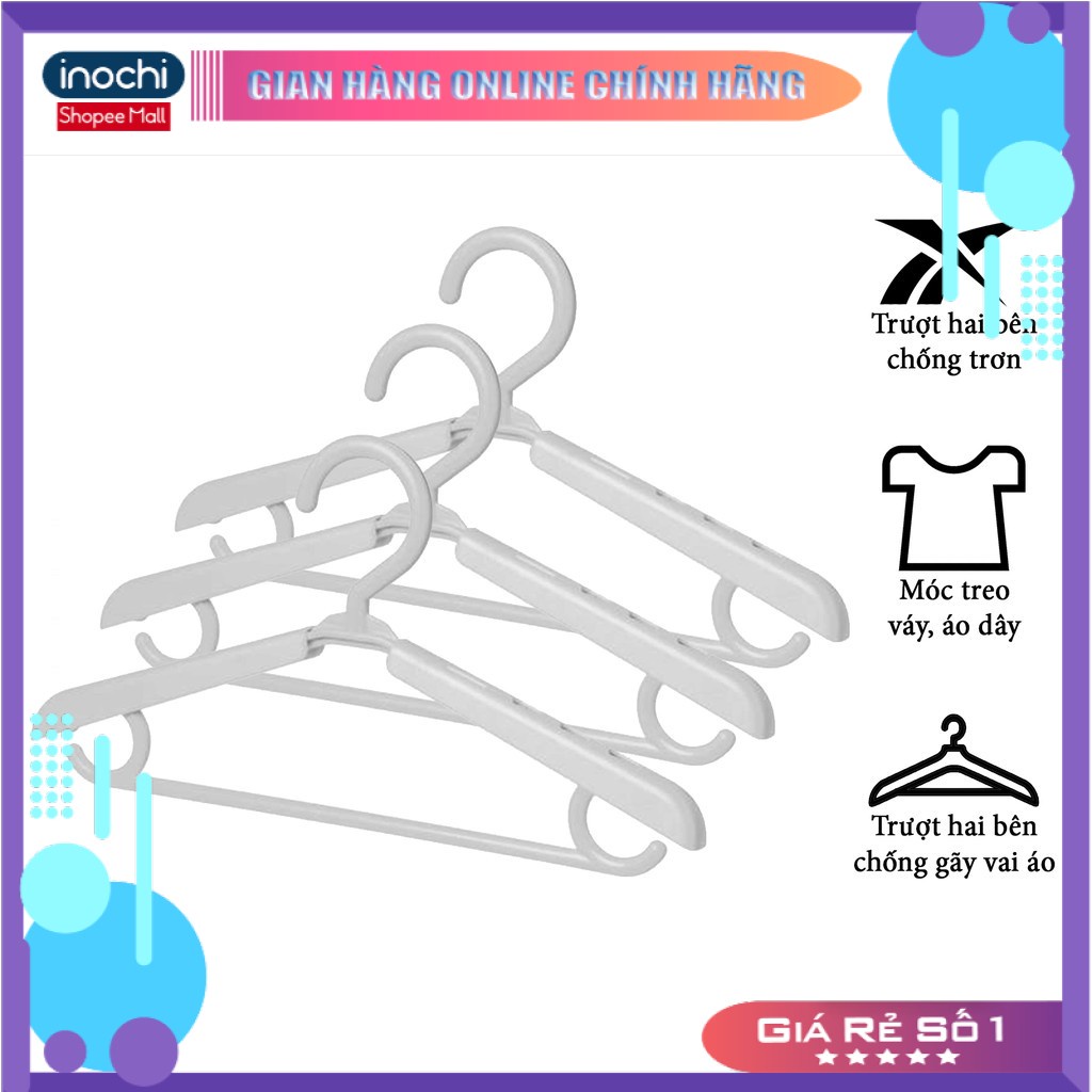 Móc Áo quần áo Trượt  Hara 178 INOCHI giúp quần áo gọn gàng với thiết kế chắc chắn MA178