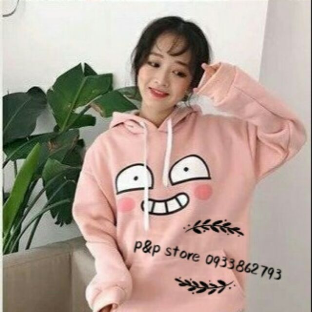 Áo Hoodie Mắt Gấu cực cute