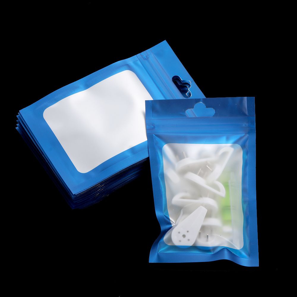 Set 20 Túi Zip Bằng Lá Nhôm Có Thể Tái Sử Dụng Chống Thấm Nước Nhiều Màu Sắc