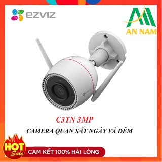 Camera 3MP WIFI Ngoài Trời EZVIZ C3TN Outpro có màu ban đêm đàm thoại 2 chiều