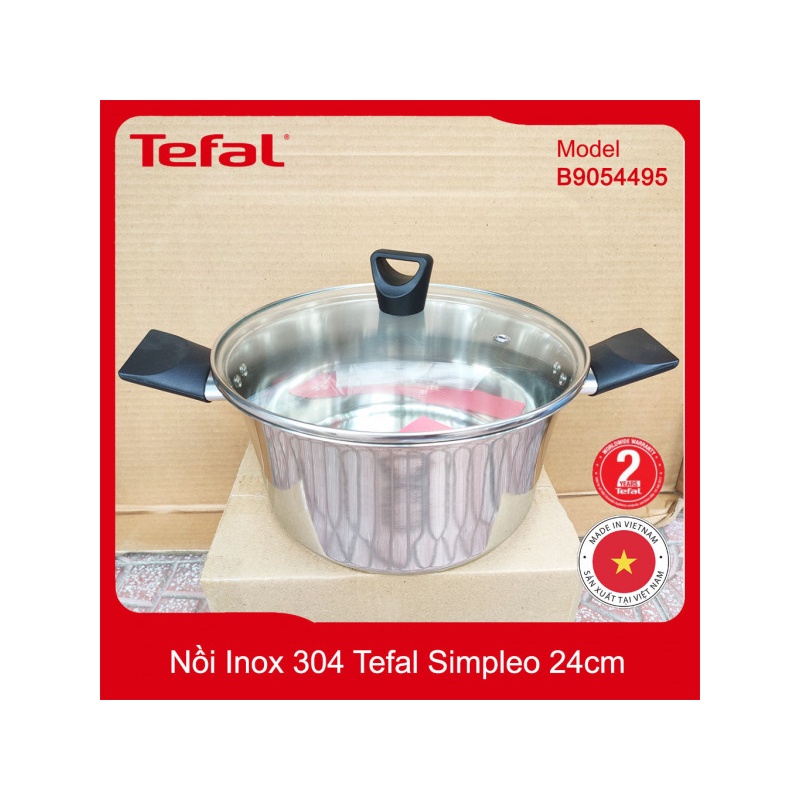 Nồi inox 24cm Tefal Simpleo B9054695