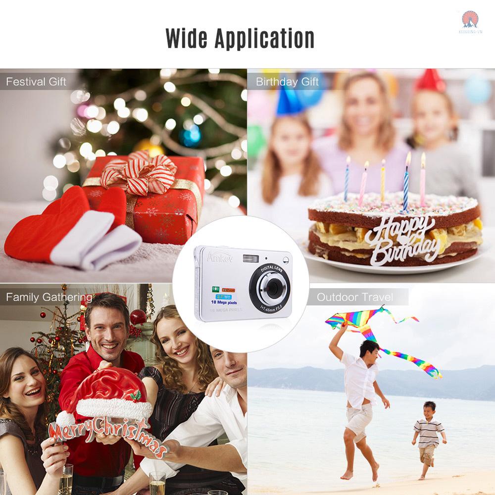 Máy quay phim kỹ thuật số 18MP 2.7 độ phân giải cao
 | BigBuy360 - bigbuy360.vn