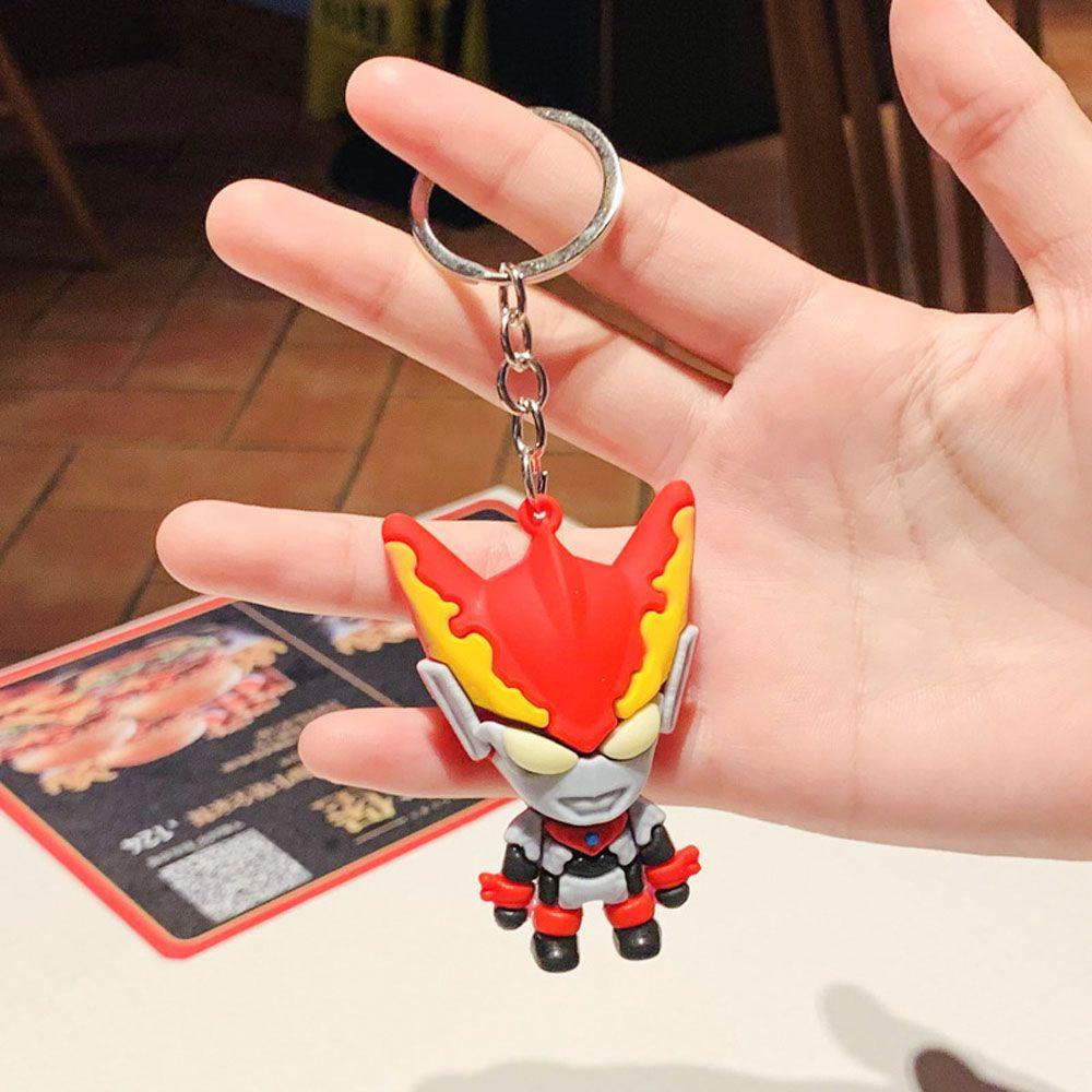 Móc Khóa Hình Nhân Vật Ultraman Phong Cách Anime Nhật Bản Độc Đáo