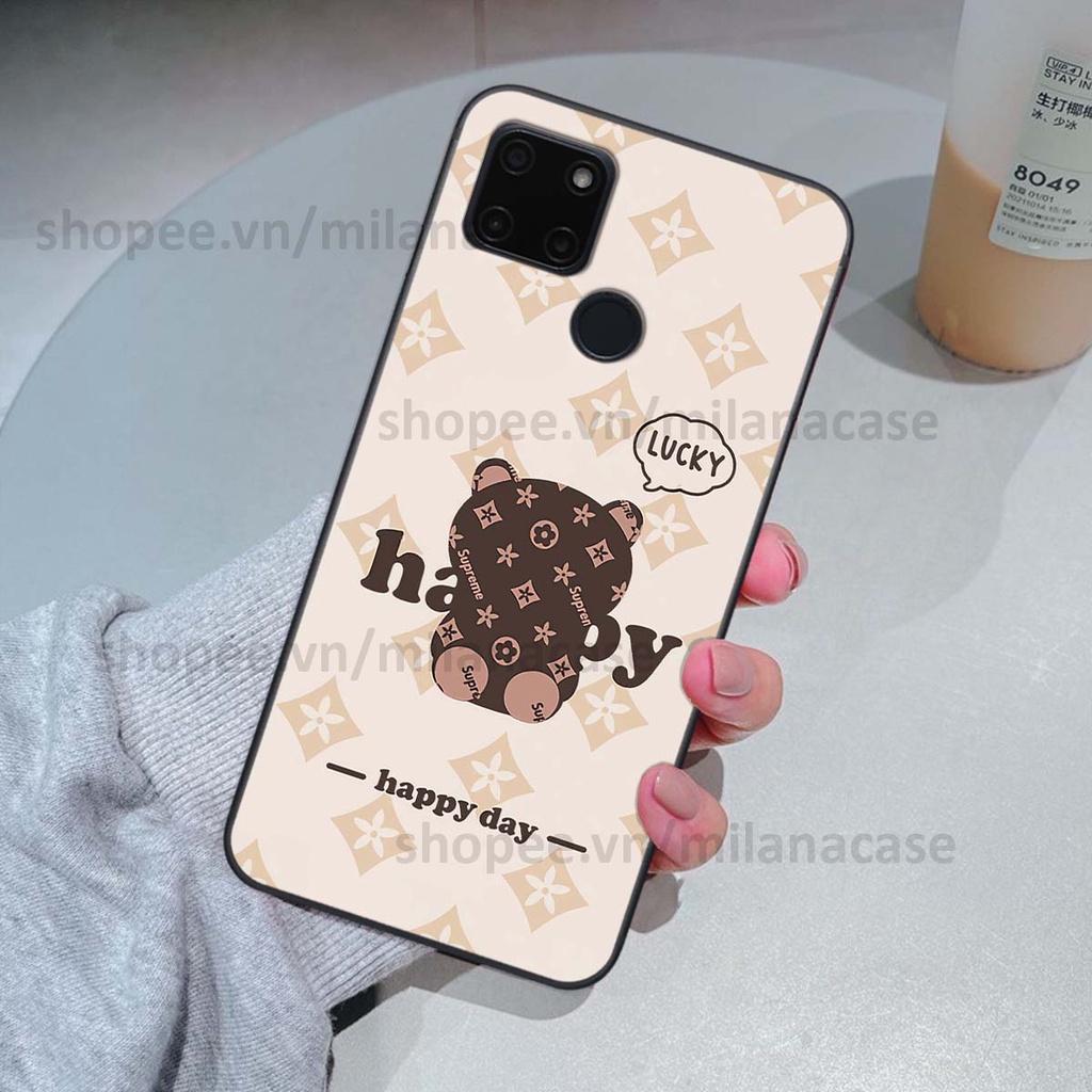 Ốp Realme C20 / C21Y gấu be@rBrick gấu Teddy Kaws siêu đẹp, phong cách, cá tính