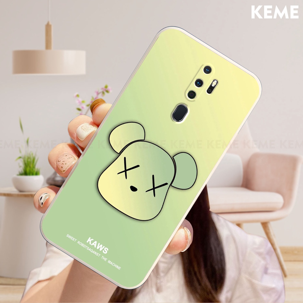 Ốp lưng Oppo A9 2020 / A5 2020 / A11 / A11X in hình Kaws và Bearbrick