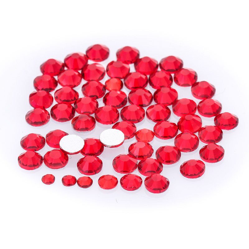 Set 1728 Phụ Kiện Đính Đá Trang Trí Móng Tay K9 SS4-SS12 Màu Sắc DIY