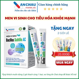 Men vi sinh hỗ trợ tiêu hóa bacillus subtilus ac cho bé từ 3 tuổi giúp ăn ngon, tăng đề kháng - an châu
