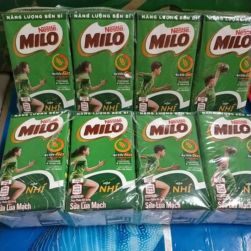 lốc 4 hộp Milo 110ml
