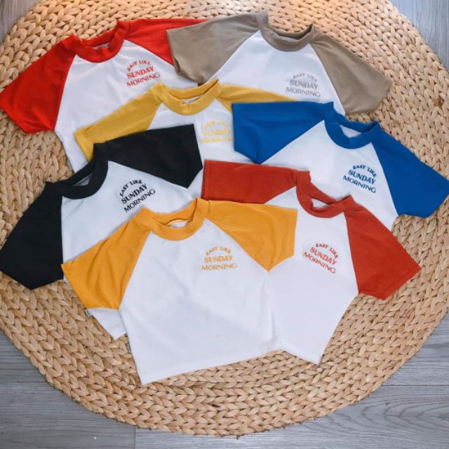 Áo thun crotop form body siêu đẹp