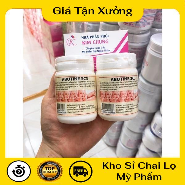 Kem Dưỡng Da ❤ Abutine 3c3 ❤️ Kem Dưỡng Trắng chuyên dùng cho spa , nguyên liệu, công thức làm kem trộn trắng da body