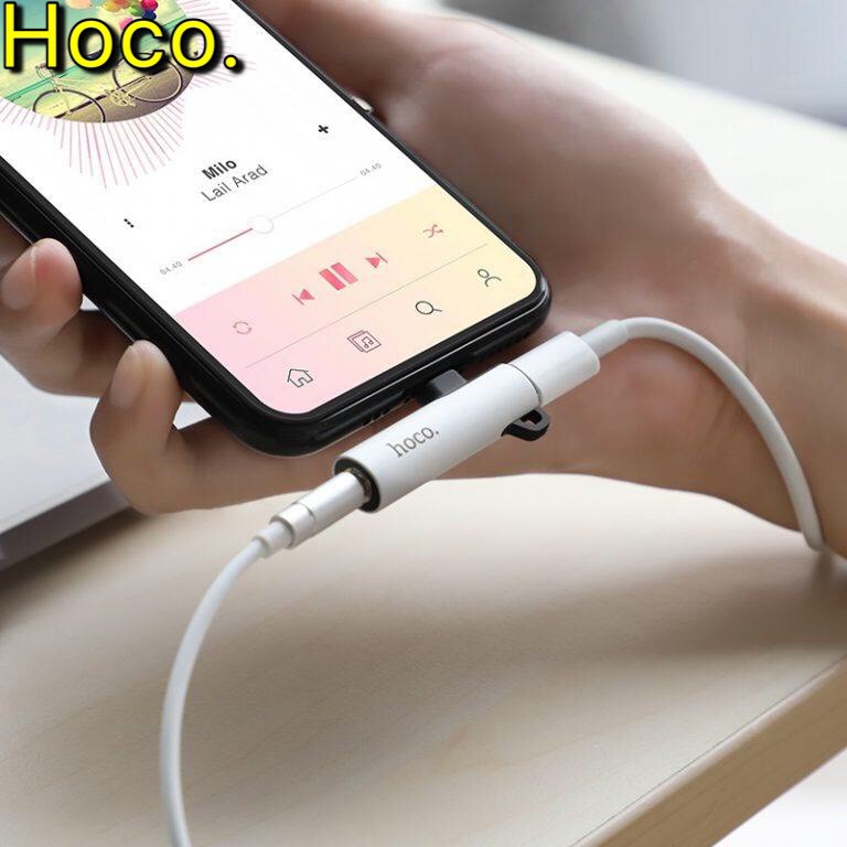 Bộ jack chuyển đổi âm thanh Hoco LS21 - Lightning