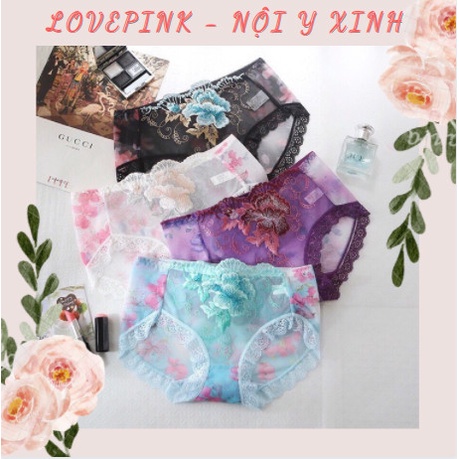 QUẦN LÓT TÀNG HÌNH THUÊ HOA 3D Mã 803 - 022QL135