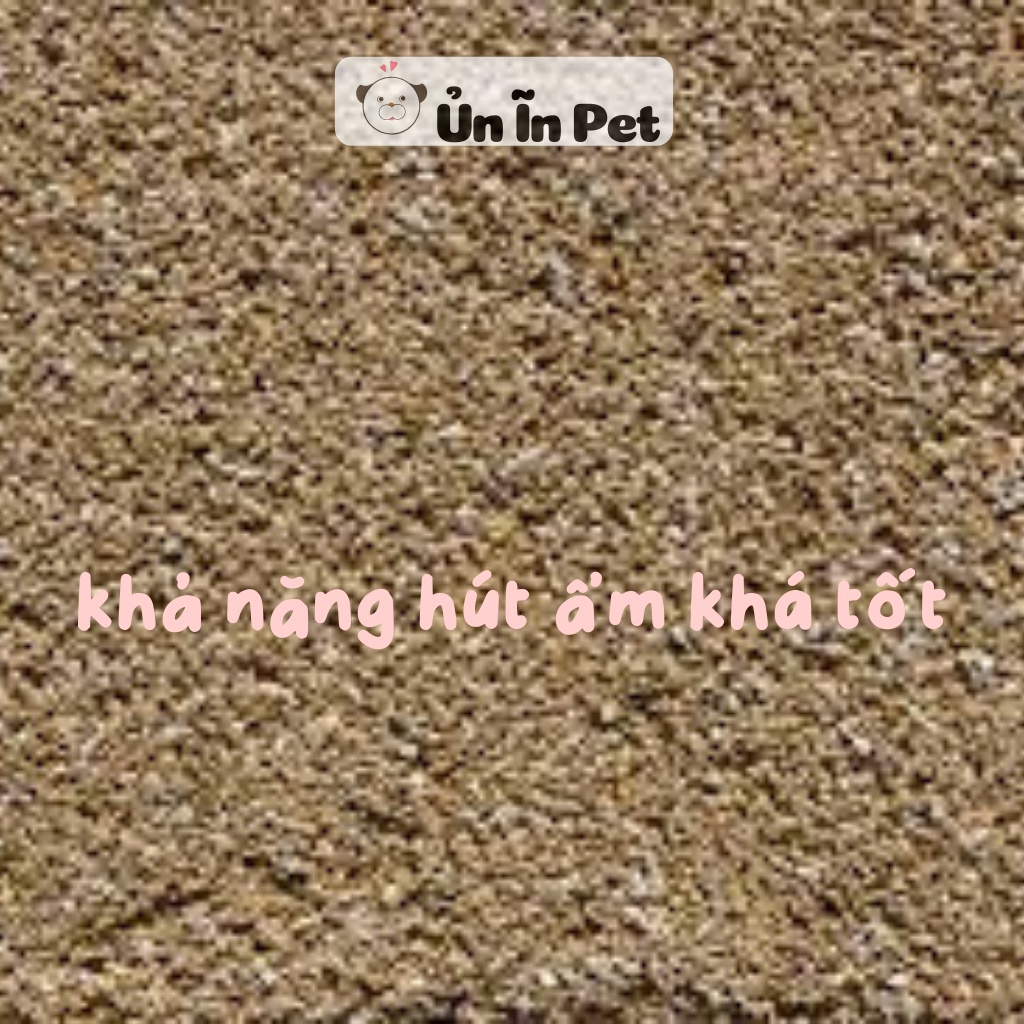 Lót chuồng hamster, CÁT BUDDY NÂU thơm, tiết kiệm