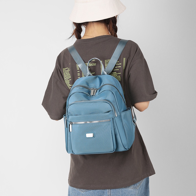 Ba Lô Canvas Siêu Nhẹ Thời Trang Cho Nữ