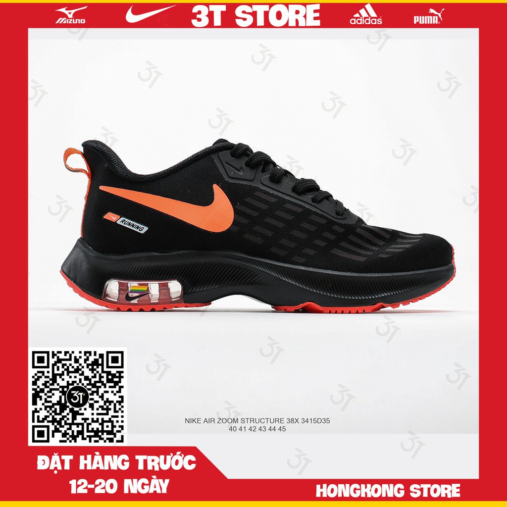 【Giày chạy】GIÀY SNEAKER MÃ SẢN PHẨM_Nike Air Zoom Structure 38X NHIỀU MÀU PHONG CÁCH FULLBOX +