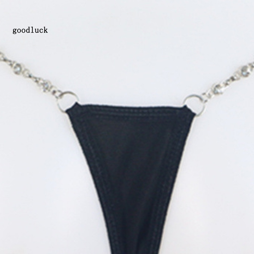 Chúc may mắn| Quần Lót Lọt Khe Phối Dây Xích Quyến Rũ