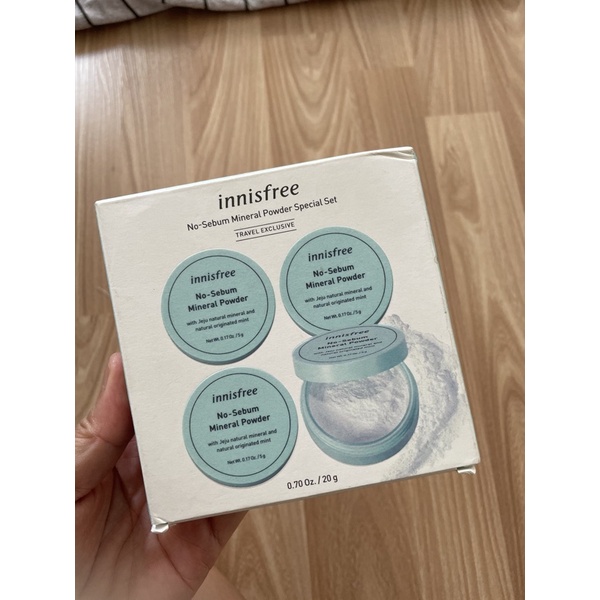 Phấn phủ kiềm dầu Innisfree No-Sebum Mineral Powder