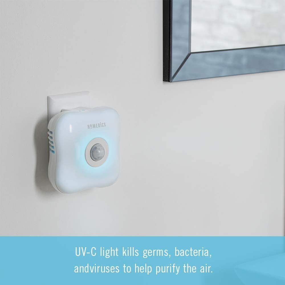 Máy lọc không khí mini diệt khuẩn bằng tia UV Homedics AP-P20