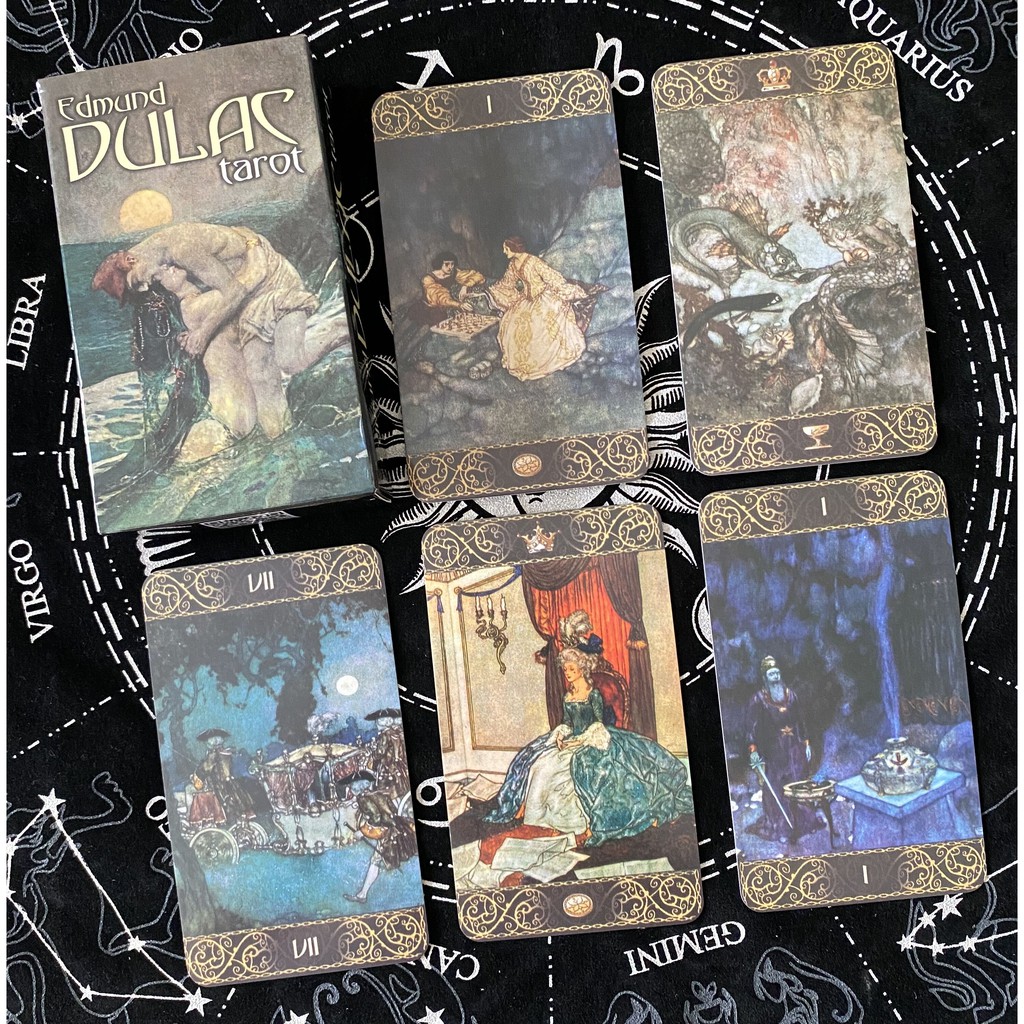 Bộ Bài Tarot Edmund Dulac Chất Lượng Cao Thẻ