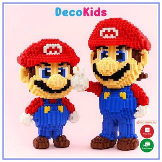 Lego Mario lắp ráp mô hình 3D cỡ lớn cho bé