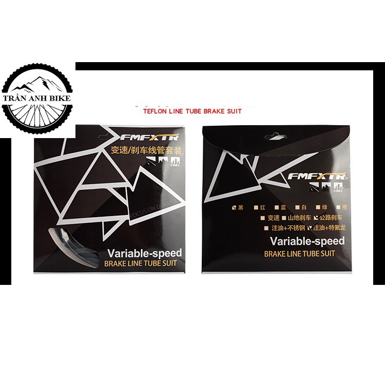 Bộ vỏ ruột dây phanh xe đạp cao cấp FMFXTR