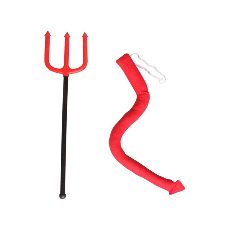 1 Set Kẹp Tóc Sừng Quỷ Hóa Trang Halloween