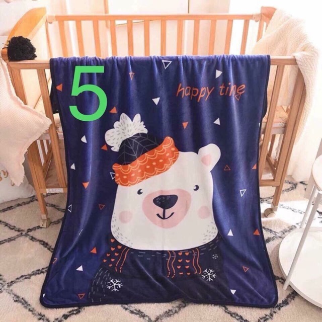 Chăn Lông Tuyết Trẻ Em