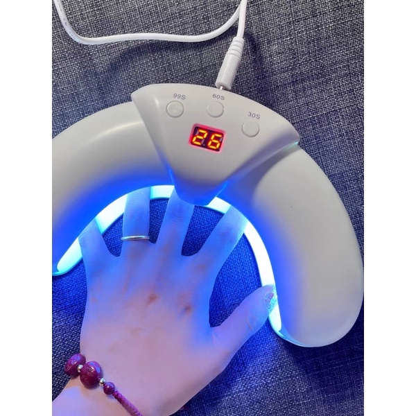 Máy hơ gel cảm ứng UV chống đen tay