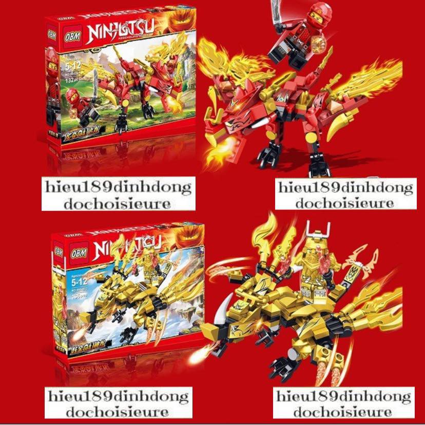 Lắp ráp xếp hình ninjago 99508 : Rồng