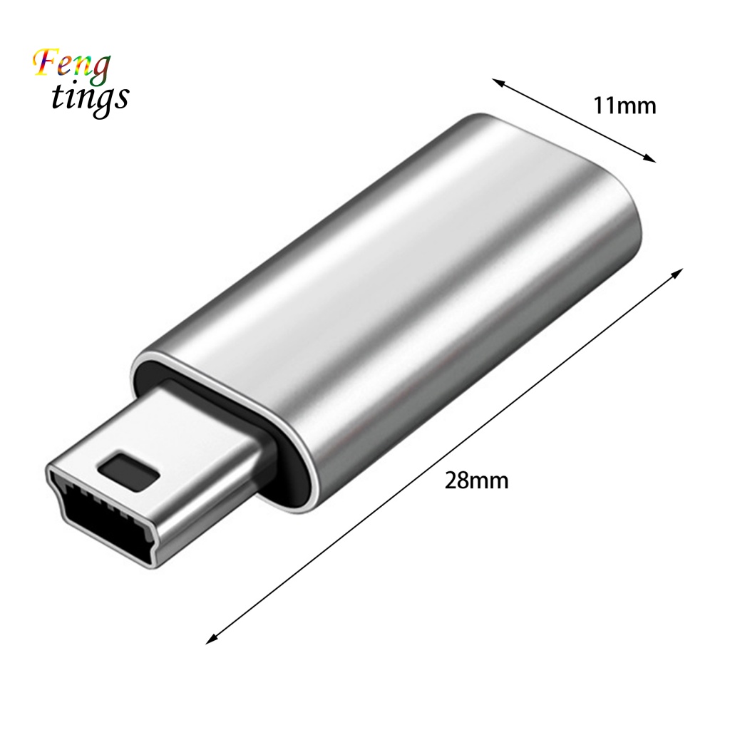 Đầu Chuyển Đổi Cổng Type-C Sang Mini USB Chuyên Dụng