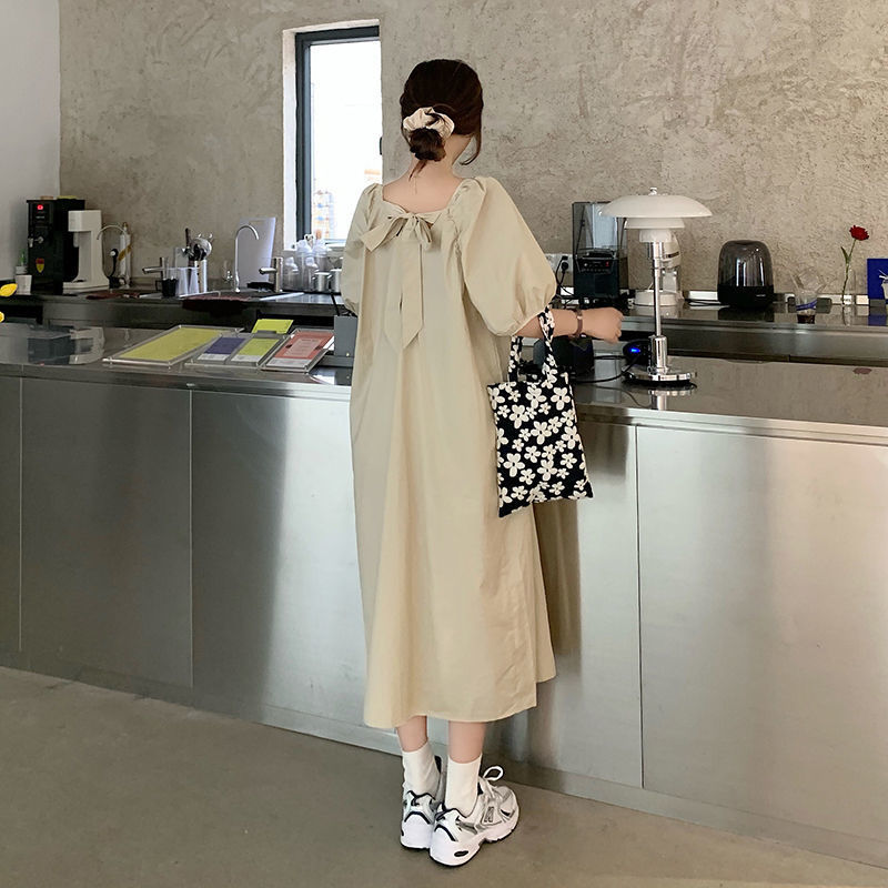 Đầm Kiểu Dáng Nhẹ Nhàng Thanh Lịch Phong Cách Nhật Bản