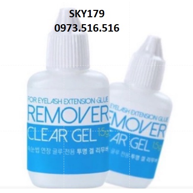 Gel tháo mi xanh remover clear gel- dụng cụ nối mi